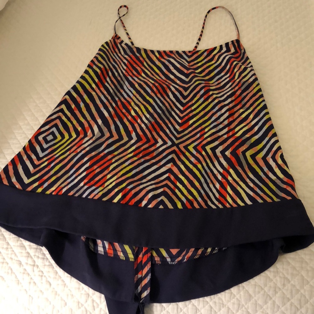 BCBG generation multi color blouse